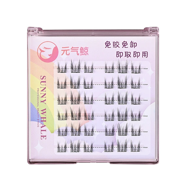Glip -free natural cat elves fake eyelashes