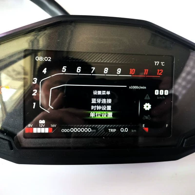 Motosiklet cihazları full color tft Chinese and