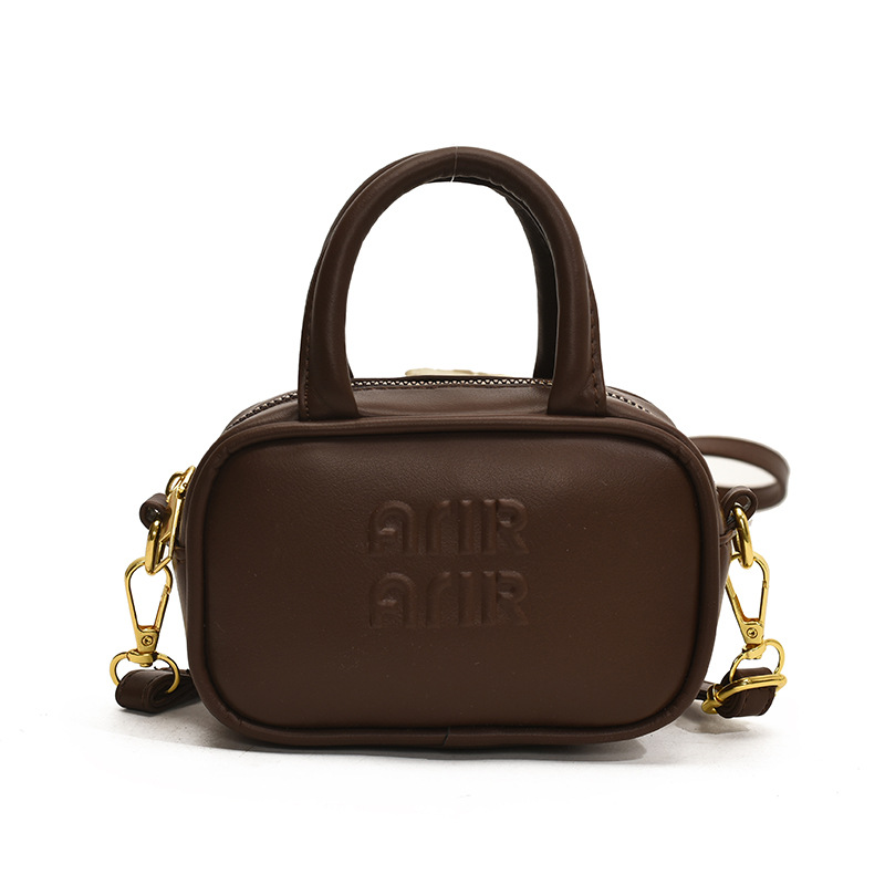 Bolso desnudo de color café