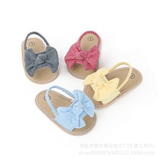 Foreign Trade Hot Selling 0-12 Months Baby Summer Fashion Breathable Sandals Soft Sole Toddler Shoes Casual Baby Shoes Baby