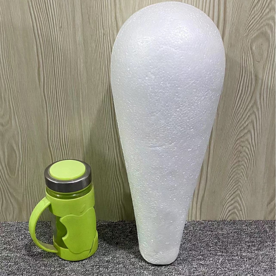 Oso de espuma directo de fábrica blanco DIY material de arreglo floral hecho a mano Día de San Valentín Rosa oso con juguete