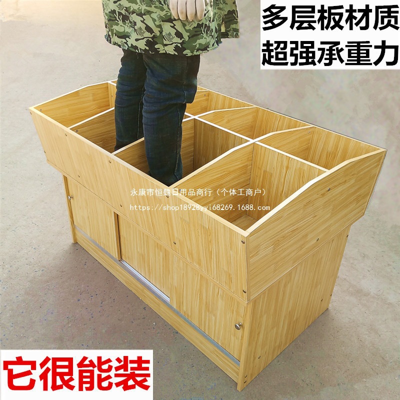 散称食品展示柜便利店装米柜斗糖果干果五谷杂粮柜桶超市零食货架