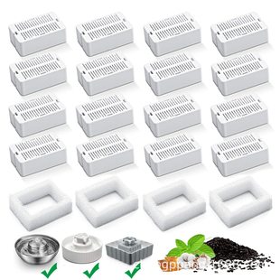 Amazon Bs Popular Pet Drinking Water Dog Food Machine Filter Element Suitable for Cake Ceramic Smart Cat and Dog Bowl