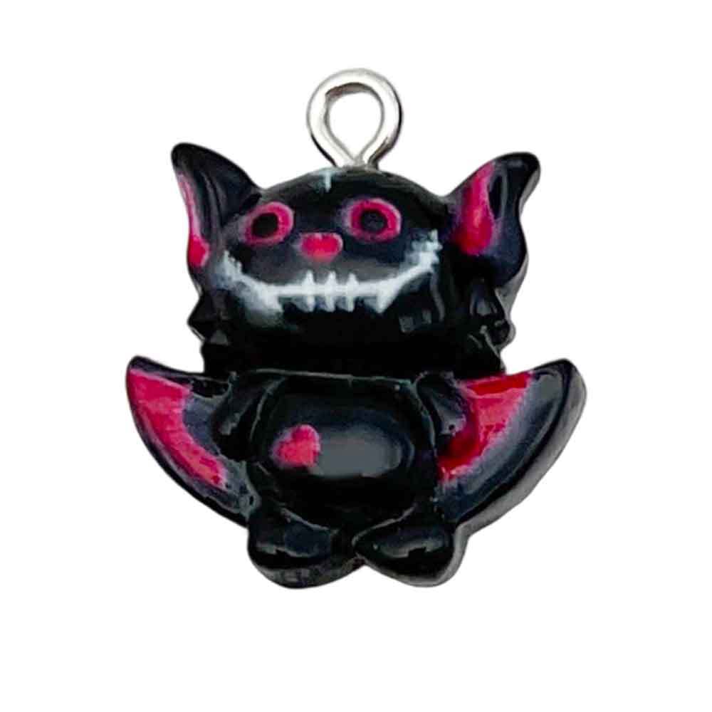 Nuevos accesorios de resina calabaza Halloween esqueleto fantasma fiesta DIY joyería pequeña decoración colgante