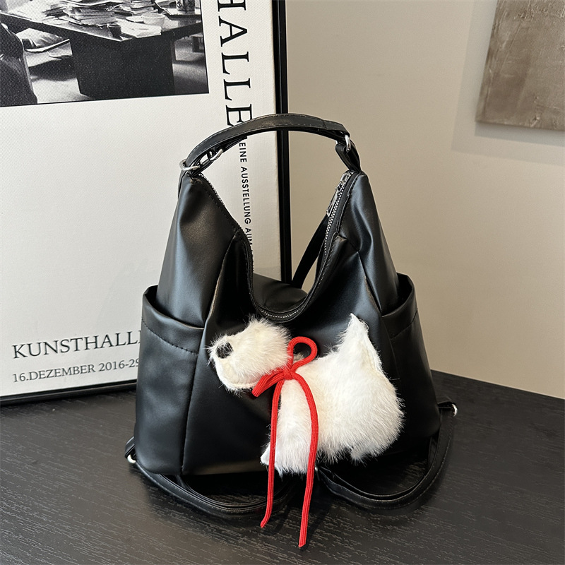 Bolsos de textura avanzada para mujeres 2024 nueva mochila de moda, mochila de hombro de gran capacidad, mochila multicapacidad