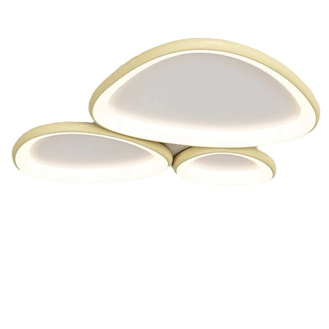Modern and minimalistic cream ceiling light, creative lights for living room, lamp, light luxury style, comfortable light spectrum, eyes protection