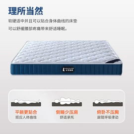 床垫、席梦思;3D床垫;棕榈弹簧床垫