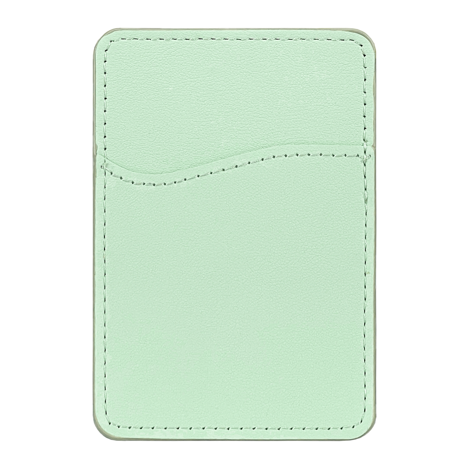 Suministro directo de fábrica, funda para tarjeta trasera de teléfono móvil, cuero PU, LOGOTIPO imprimible, adecuado para impresión UV, serigrafía, impresión en relieve