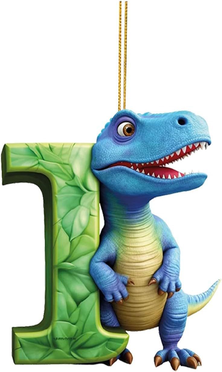 Dinosaurio 26 letras inglesas deformación de números deformación de juguetes de dinosaurio ABCD