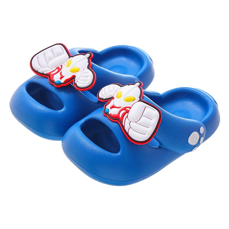 Zapatillas para niños verano antideslizante interior mudo niños al aire libre bebé niños sandalias playa niñas zapatillas de dibujos animados