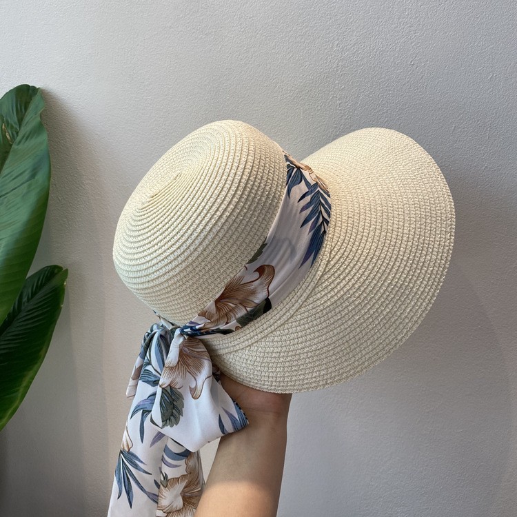 Sombrero de pescador de ala grande de verano sombrero rojo neto femenino sombrero de paja de vacaciones de playa sombrero de sol protección solar sombra de sol sombrero de paja moda femenina