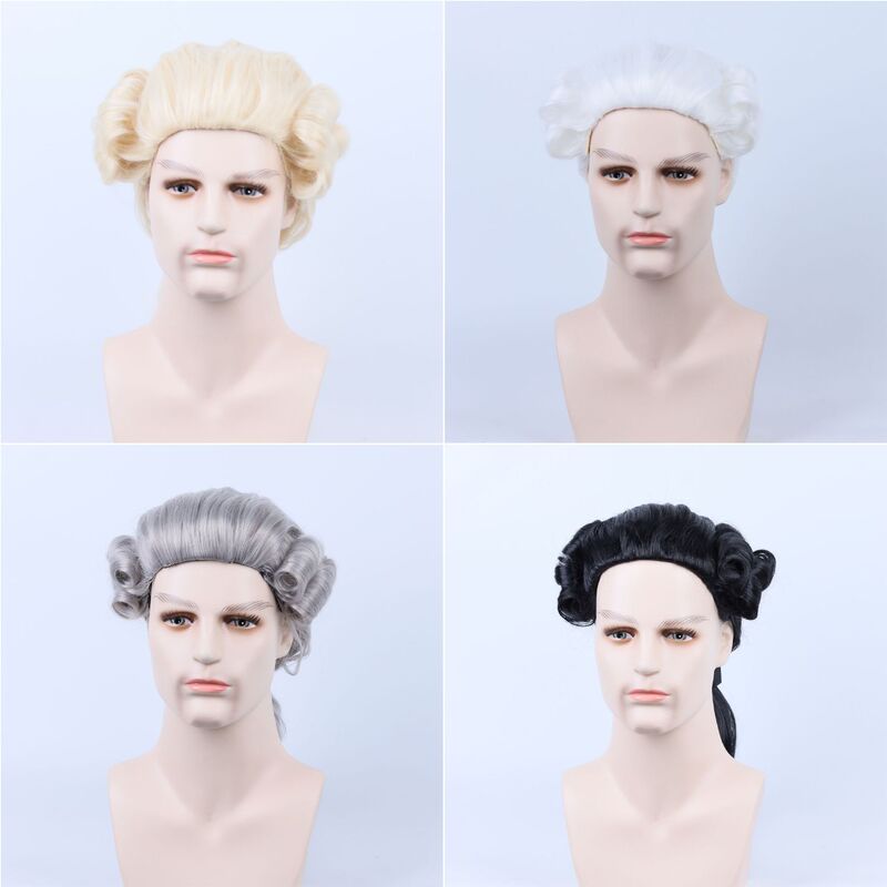 Raptor Squad and Halle Quinn Clown Female Big Braid Pony Judge Lawyer Cos Wig Colony