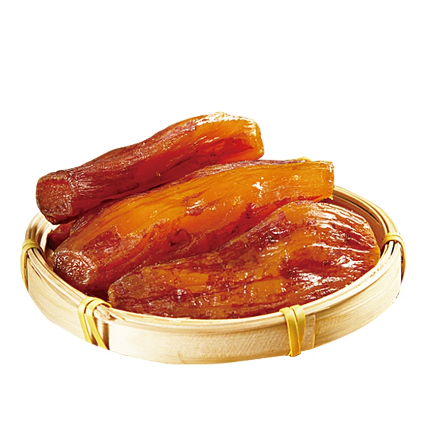 Сушеная сладкая картошка с кожурой, Guangguangyuan вареный пурпурный сладкий картофель, Малые сладкие картофели, Мягкий, клейковатый и сладкий фермерские закуски 420 г