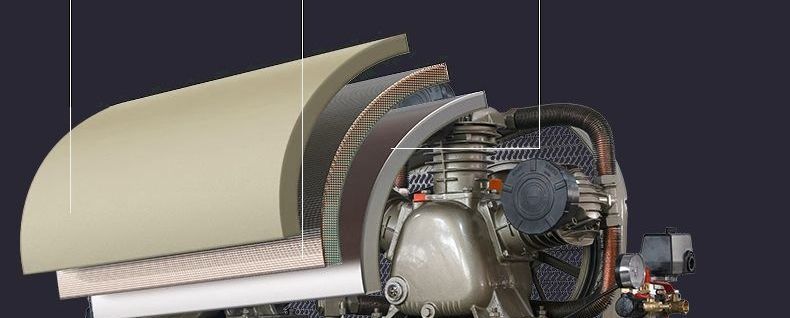 Real stone paint industrial air compressor, high-pressure air compressor for painting, 220V large and small air pumps, 380V for auto repair