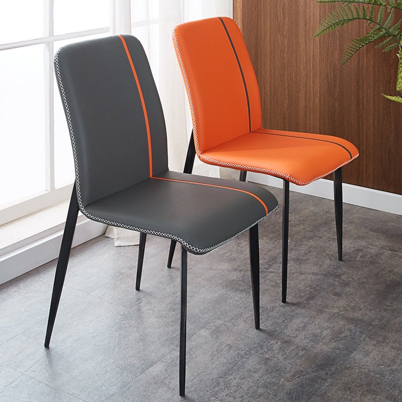 Moderna celebridad de Internet, mesa de comedor y silla de losa de lujo simple y ligera, hogar pequeño apartamento, mesa de arroz rectangular, mesa y silla italiana
