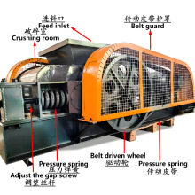 煤矿大型齿辊破碎机煤矸石狼牙破选矿磨粉石英石砂定制对辊破碎机