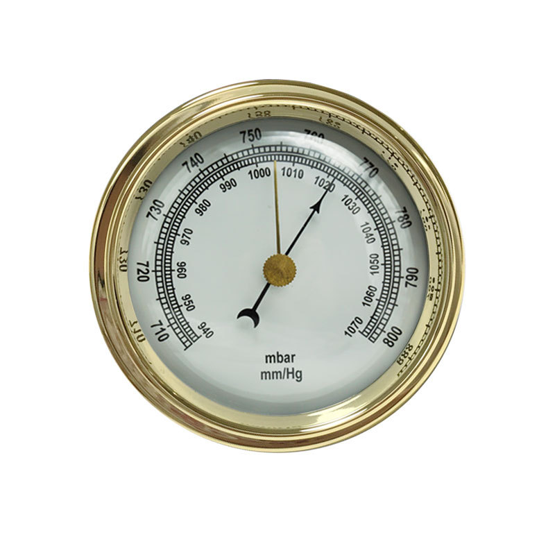 户外指针式大气压计 高精度气压表 船用大气压表计 无液气压计