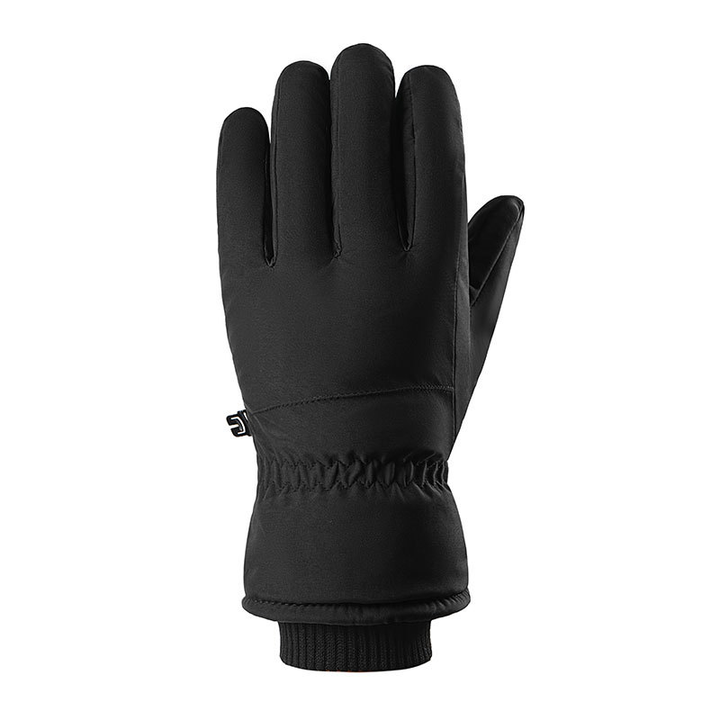 Winter Thickened Warm Gloves Large Cotton Ruffle Men's Outdoor Hang Out Skiing Motorcycle Electric Bike Riding Hand Protection_desvips.com