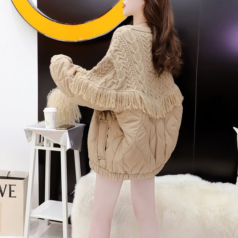 设计感流苏毛衣开衫女外套慵懒风宽松秋冬季2023年韩版新款潮