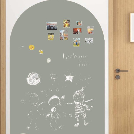 건그레이 아치형 800*98cm 수성펜