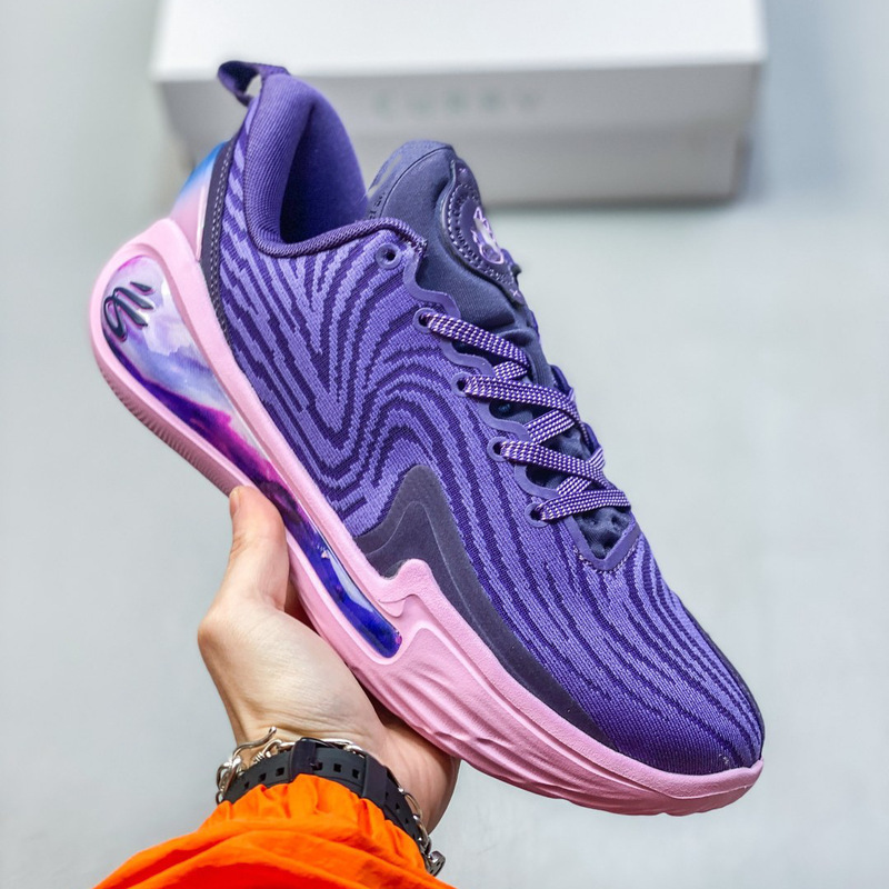 Putian Curry 12 Curry Practical Basketball Shoes Knitted Mesh Breathable Lightweight Sneakers Men's and Women's Casual Sports Shoes