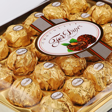 夹心型巧克力年货喜糖果批发爱心巧克力心形男女友礼盒送朋友批发