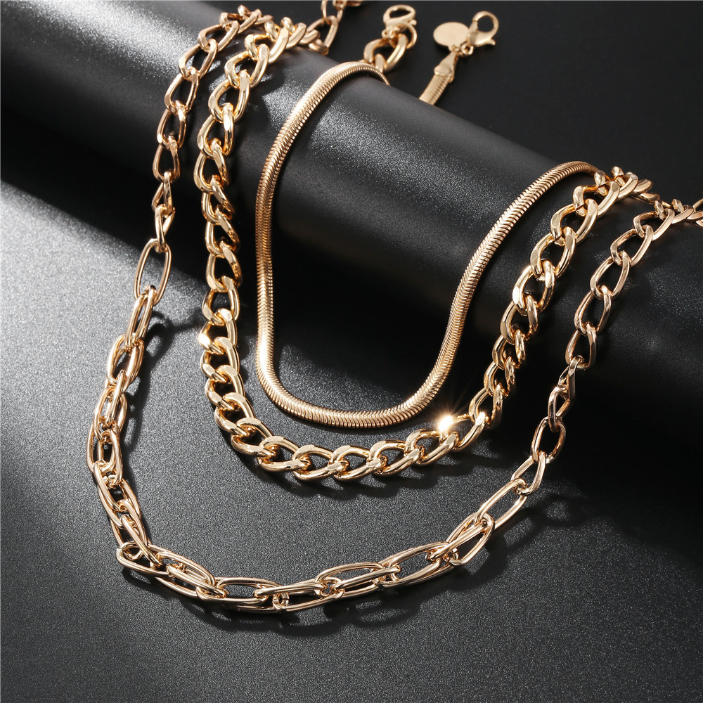 Simple Fashion Multi-layer Retro Simple Alloy Sweater Chain display picture 4