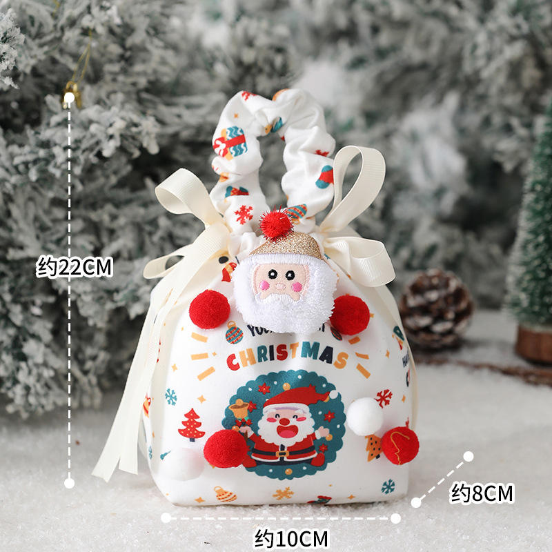 クリスマスイブアップル包装袋平和フルーツギフトバッグ子供のポータブルキャンディ 2025 新しいギフト|undefined