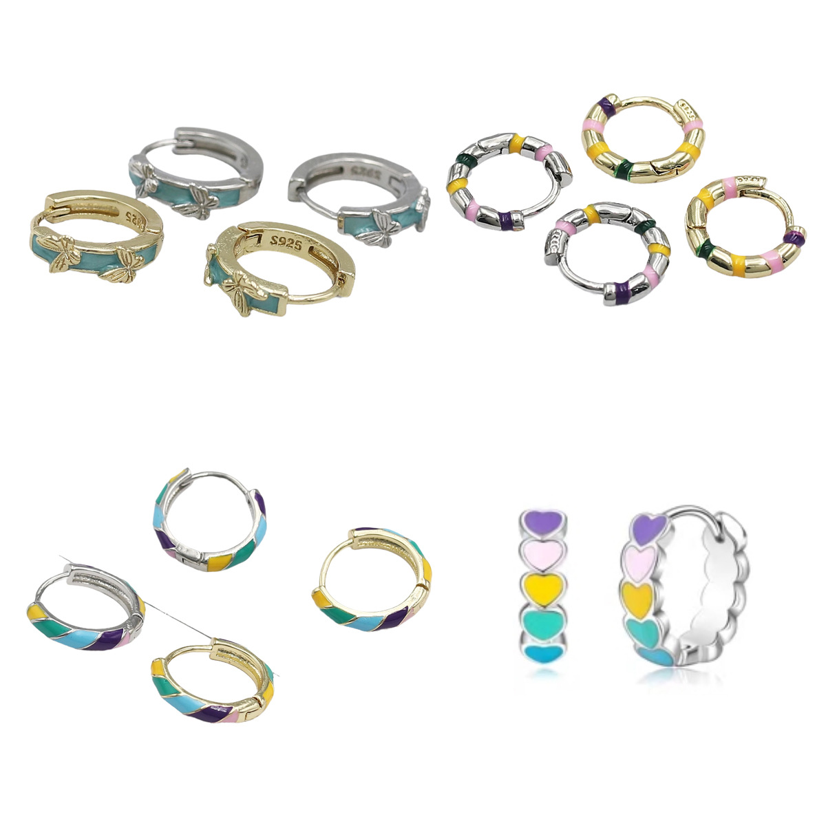 Small sophisticated cute elegant fashionable trend earrings