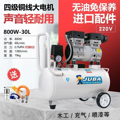 compressor, high-pressure 220V household | Hava kompressorları - high-performance-800w-30l-copper-wire