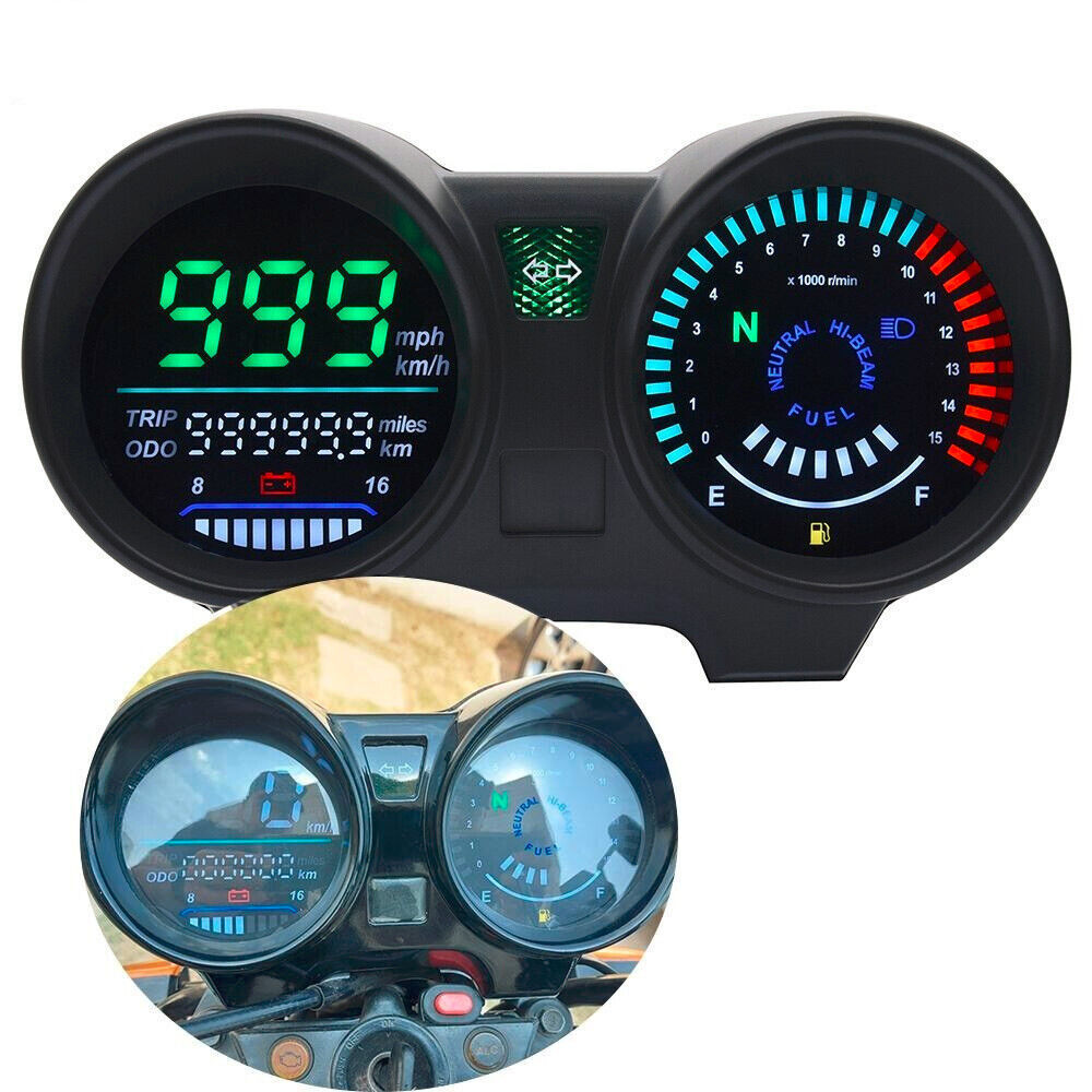 South American Brazilian Motorcycle Led Digital Lcd Instrument Titan150 Cg150 Fan150 Odometer Speedometer