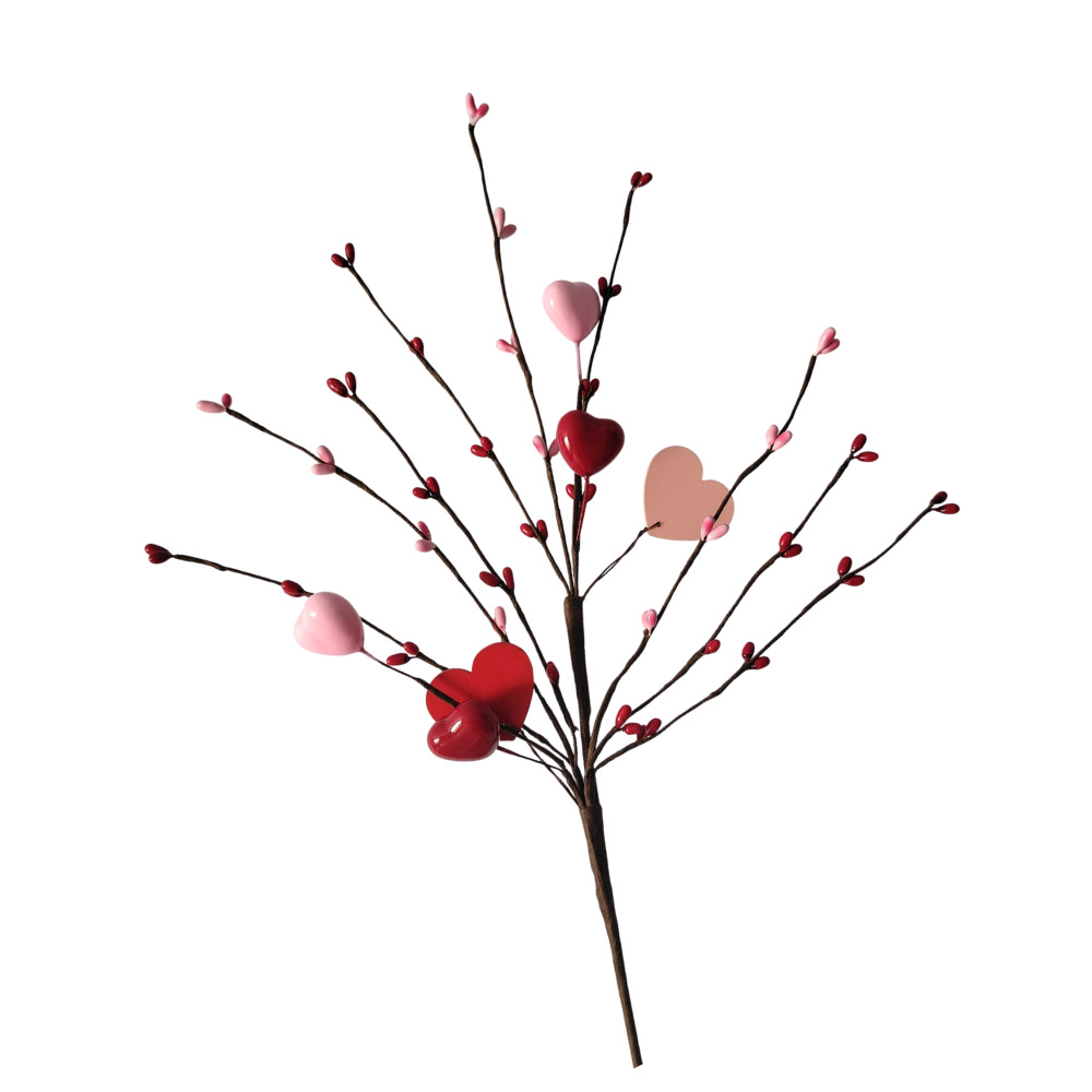 Día de San Valentín amazon regalo de frijoles de amor fijación de flores decorativas lámparas de árbol regalo de vacaciones decoración para el hogar