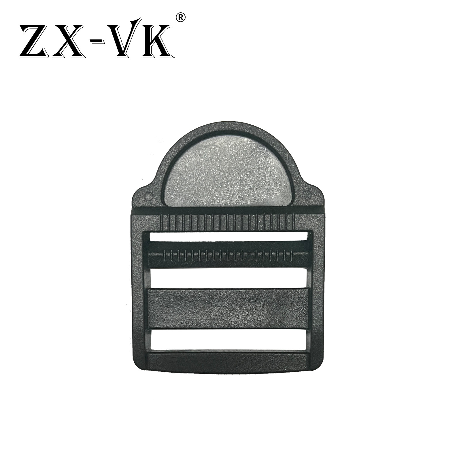 Ventas directas de fábrica 38mm hebilla de malla hebilla de escalera plana mochila Cinta ajustable hebilla de cuatro engranajes hebilla de escalera plana hebilla de plástico