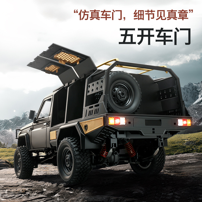 Tronos transfronterizos Mangniu MN82 coche de control remoto a gran escala RC escalada todoterreno Toyota LC79 modelo de camioneta juguete al por mayor
