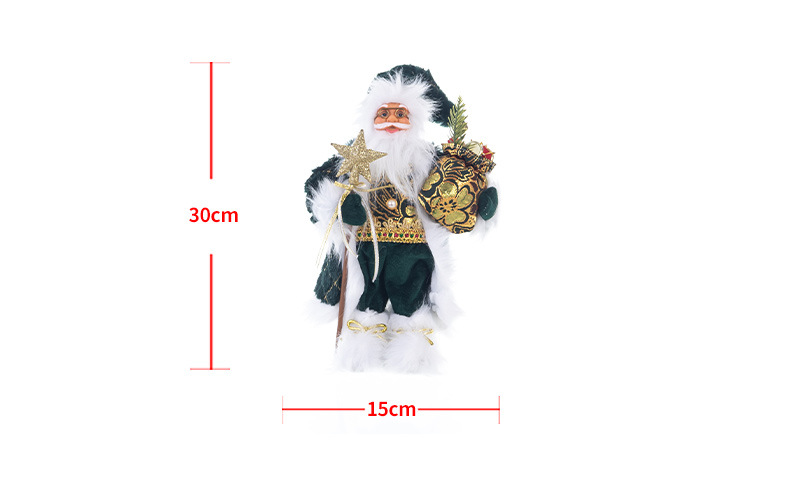 Kerstman pop decoratie voor kerstboom en raamversiering_voghion.com