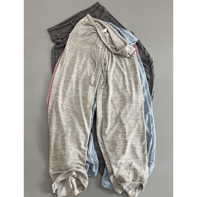 Super Soft Waxy Super Comfortable All-match Knitted Pants Yoga Sports Casual Straight Pants Spring and Summer New Breathable Trousers for Women