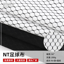 源头厂家批发 NT足球布 经编网眼布 服装鞋材帽子面料