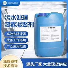 环保漆雾凝聚剂 液体型油漆废水处理专用不粘易打捞去除率98%寄样