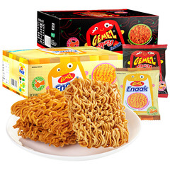 GEMEZ印尼進口enaak小雞面乾脆麵干吃點心方便麵解饞網紅零食