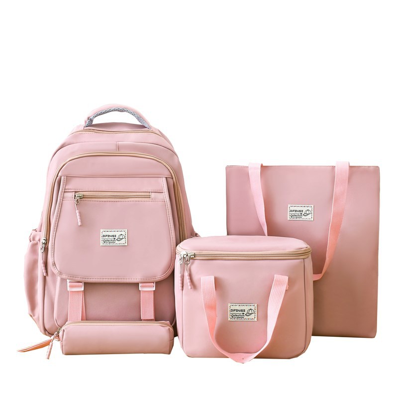 Kids Backpacks Elementary And Middle School Students' Backpacks, Cute Thermal Insulation Lunch Bag Sets, Fashionable And Versatile Simple Backpacks_voghion.com