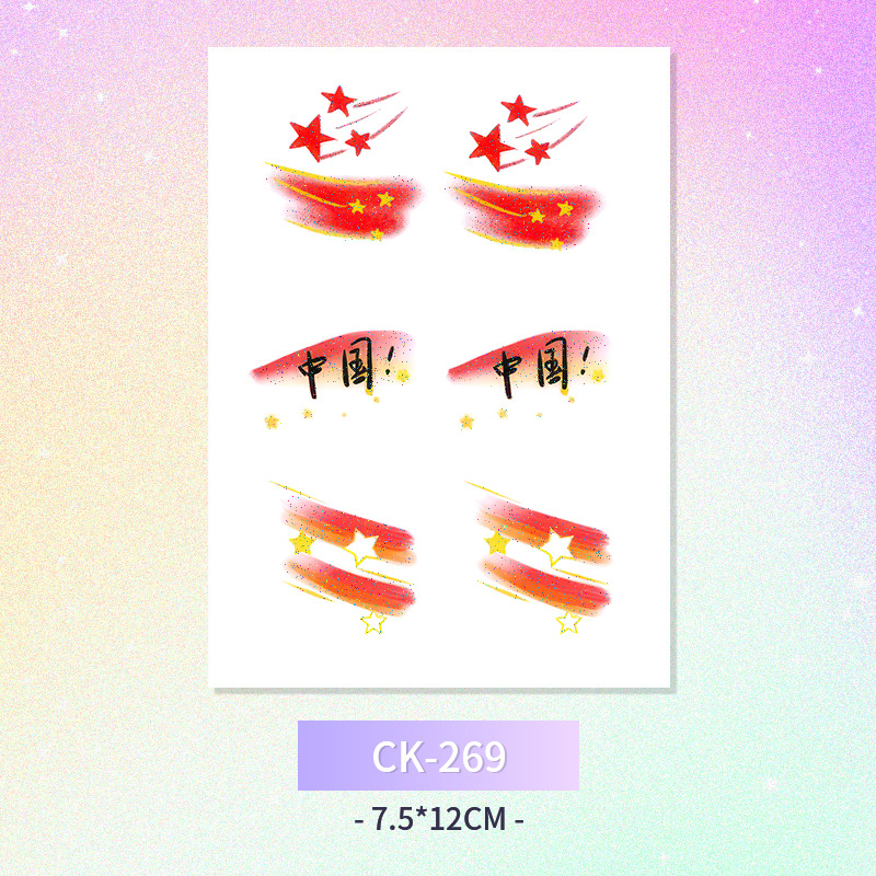 Glitter mariposa cara pegatinas tatuaje pegatinas hadas lavable impermeable de larga duración lindo unicornio ciervo Luna Estrella Planeta