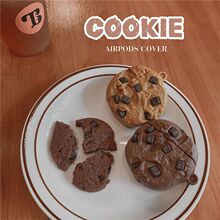新款创意曲奇饼干苹果Airpods耳机软壳硅胶蓝牙pro保护套1/2/3代