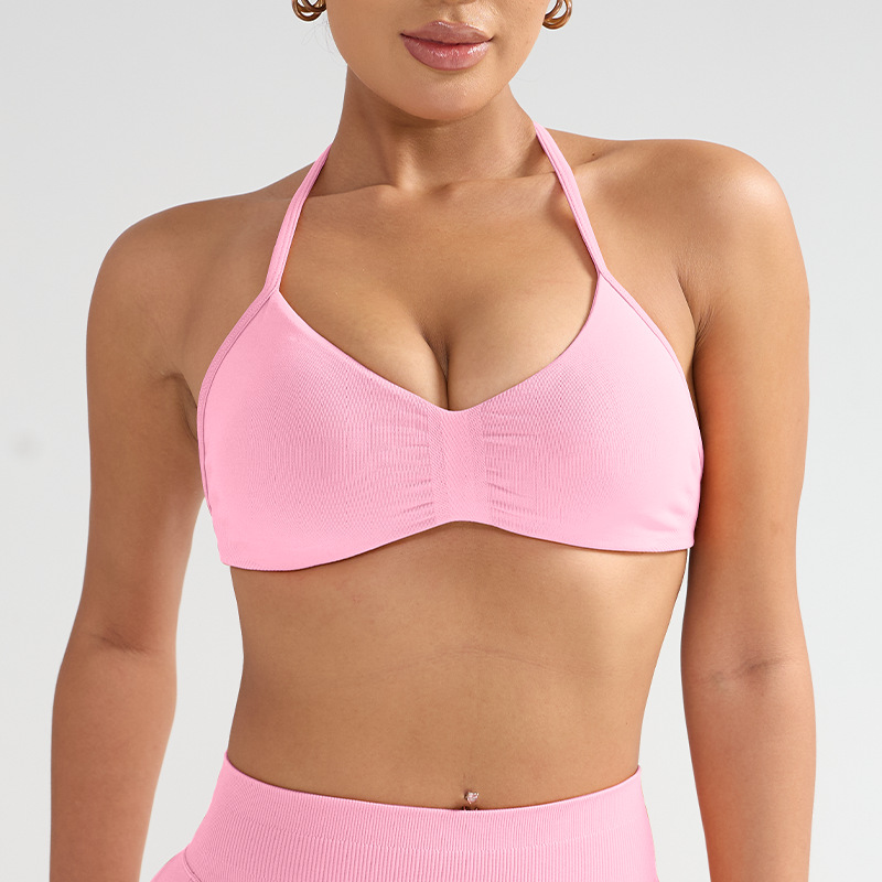 Pink [halter neck short style]