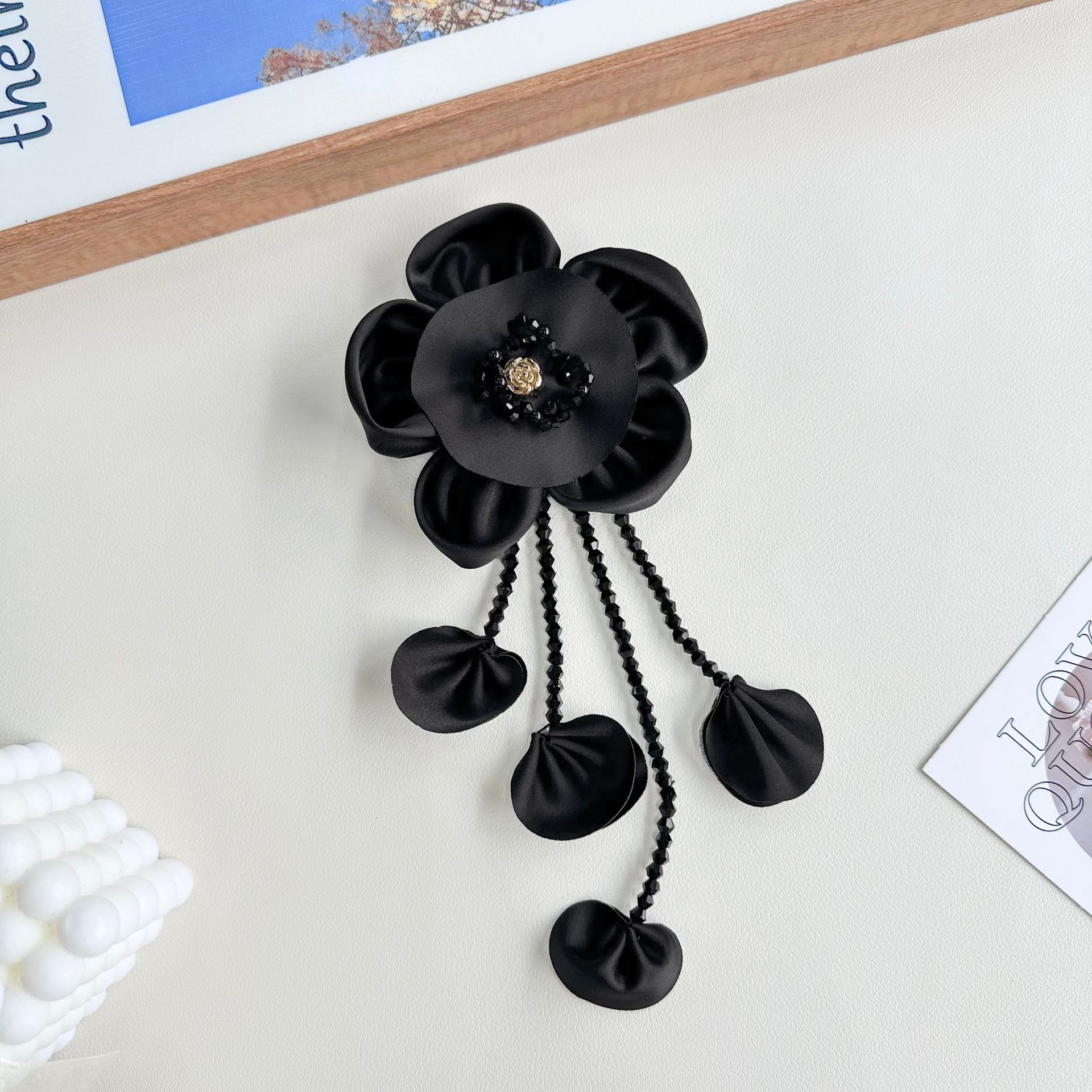 Tela hecha a mano, cuentas, flores, pegatinas de tela, equipaje decorativo, sombreros, fragancia pequeña, ropa tridimensional, accesorios para el hogar, accesorios