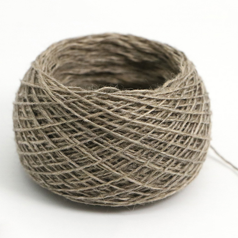 2/24NM 浣熊绒 30%浣熊绒 10%羊毛 30%锦纶 30%腈纶团线针织纱线