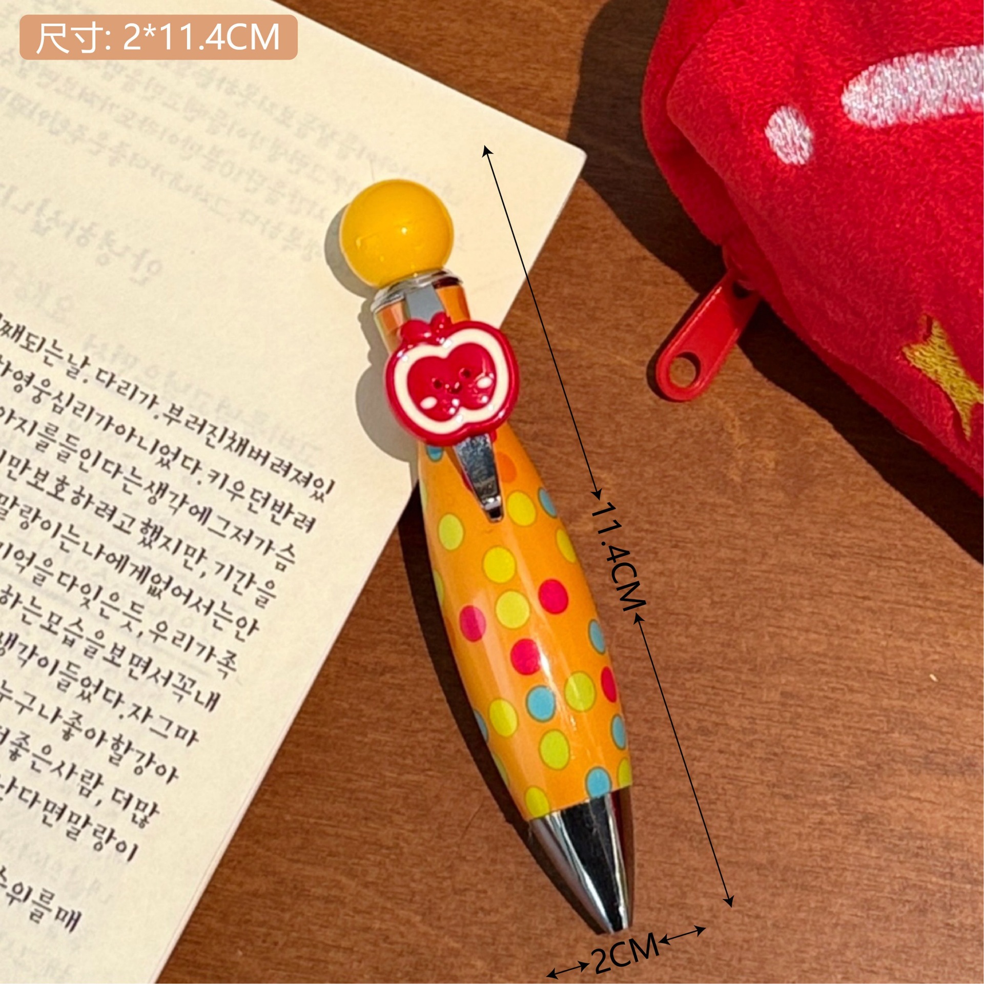 Pluma de gel japonés lindo negro de secado rápido firma de prensa bolígrafo de agua papelería de alto aspecto para estudiantes