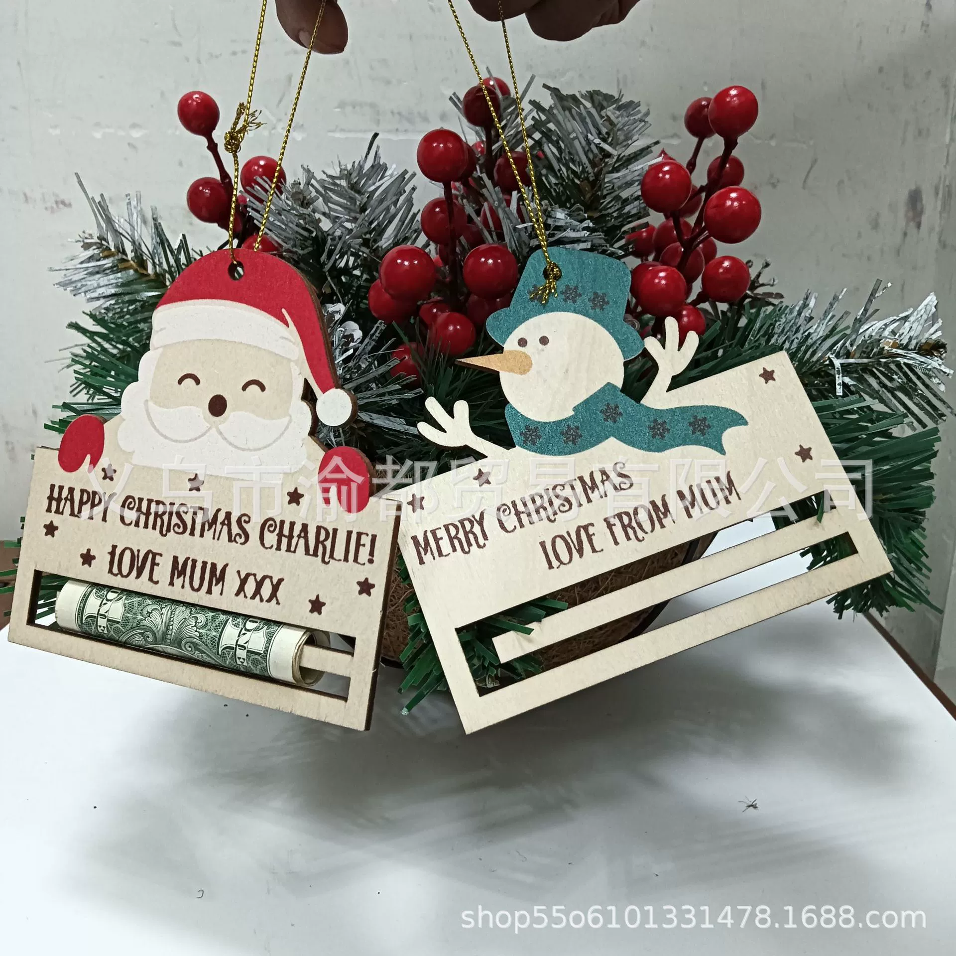 Креативный Рождественский праздник деревянный Снеговик старик изменение украшения висит дома рождественские украшения елки