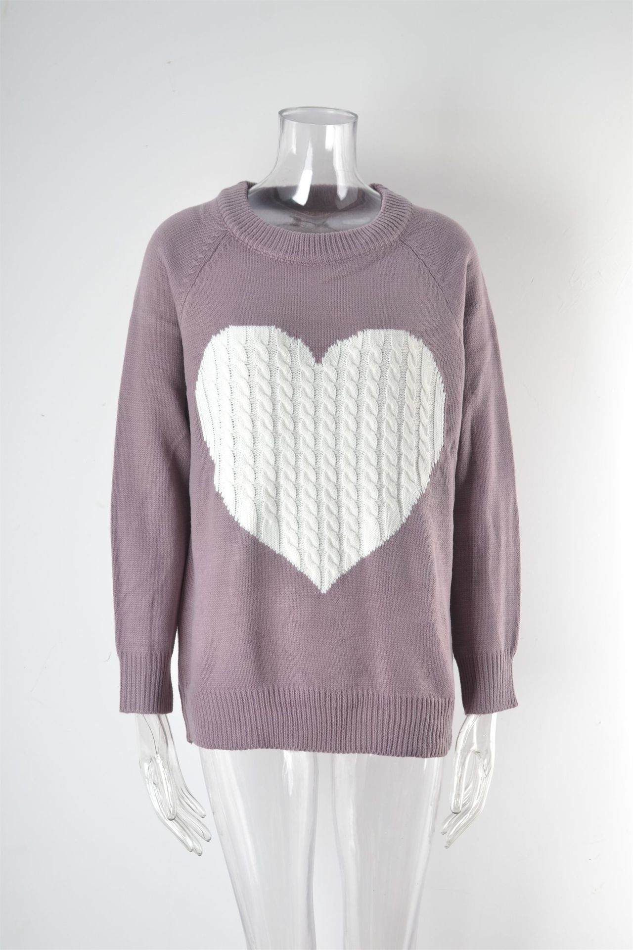 Women's Sweater Long Sleeve Sweaters & Cardigans Hollow Out Fashion Heart Shape display picture 78