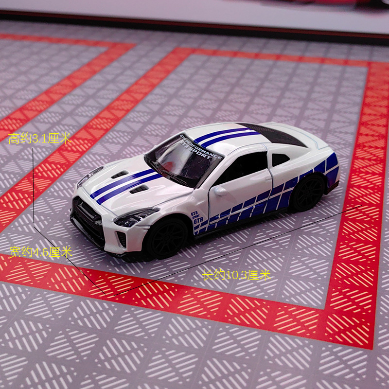 爆品1:43仿真回力合金车模型抓娃娃机儿童礼物蛋糕摆件玩具车批发|undefined