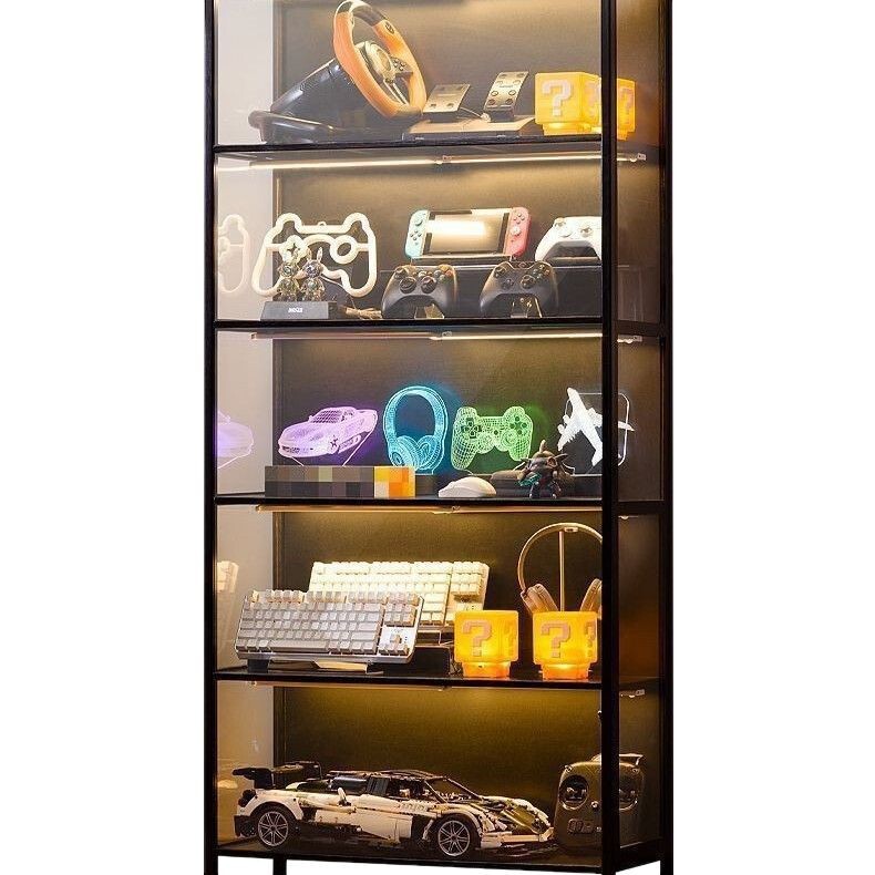 2025新型手作り展示棚電競房アクリル模型玩具収納棚置物収蔵陳列が望ましい|undefined